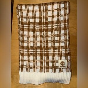 🏷️NWT Timberland Mustard & Cream Knit Scarf